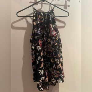 Floral Lush Tank Top, Size S